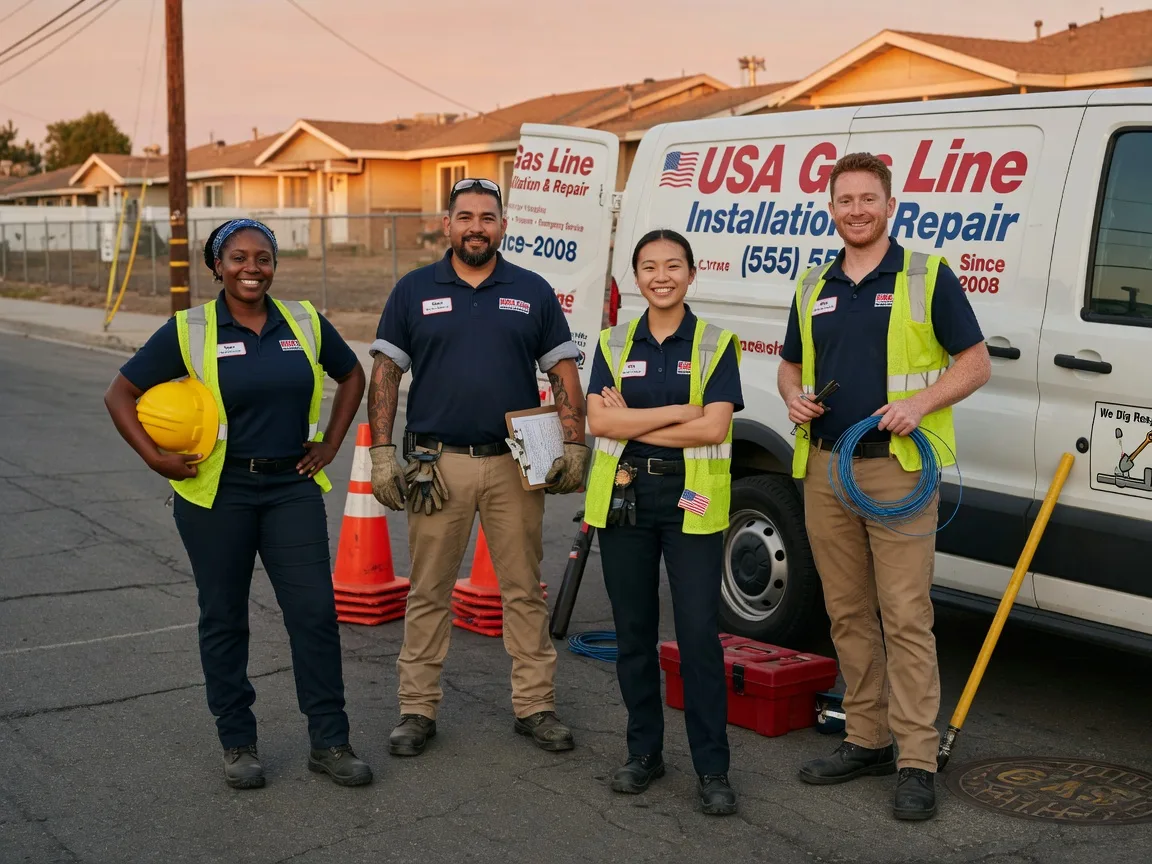 Gas Line Installation company in New Berlin, PA